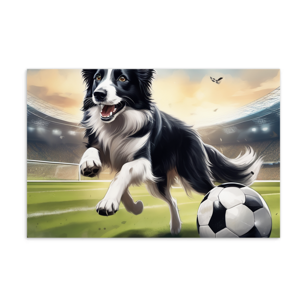 PugMug Custom Border Collie Postcard