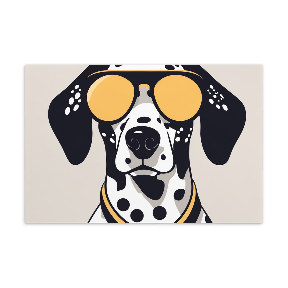 PugMug Custom Dalmatian Postcard