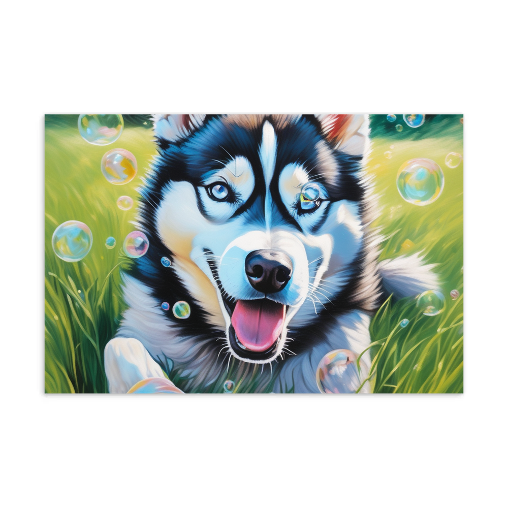 PugMug Custom Siberian Husky Postcard