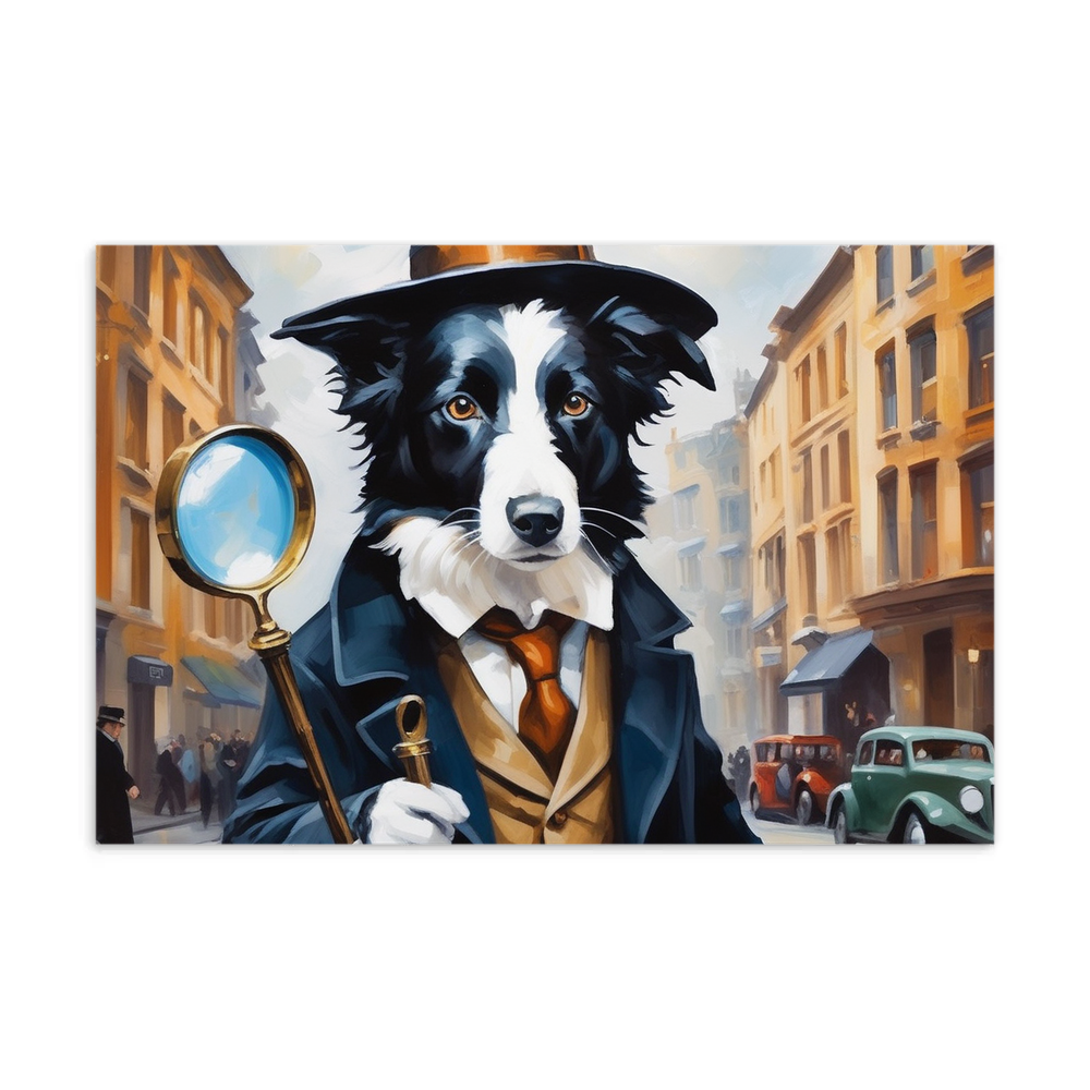 PugMug Custom Border Collie Postcard