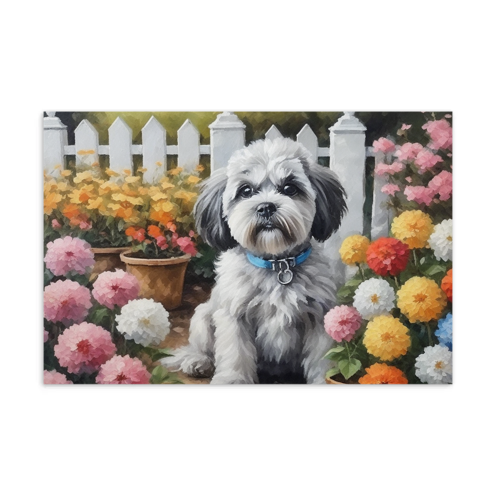 PugMug Custom Lily Postcard