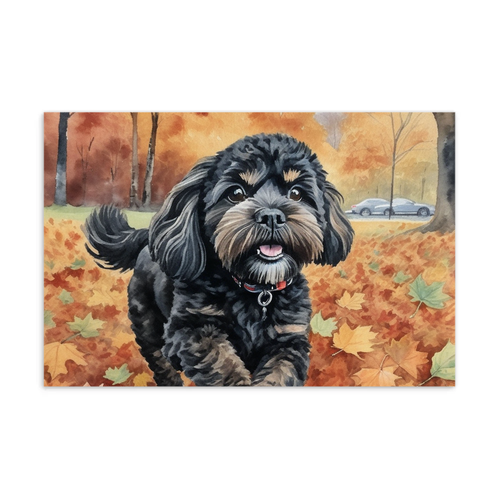 PugMug Custom Lily Postcard