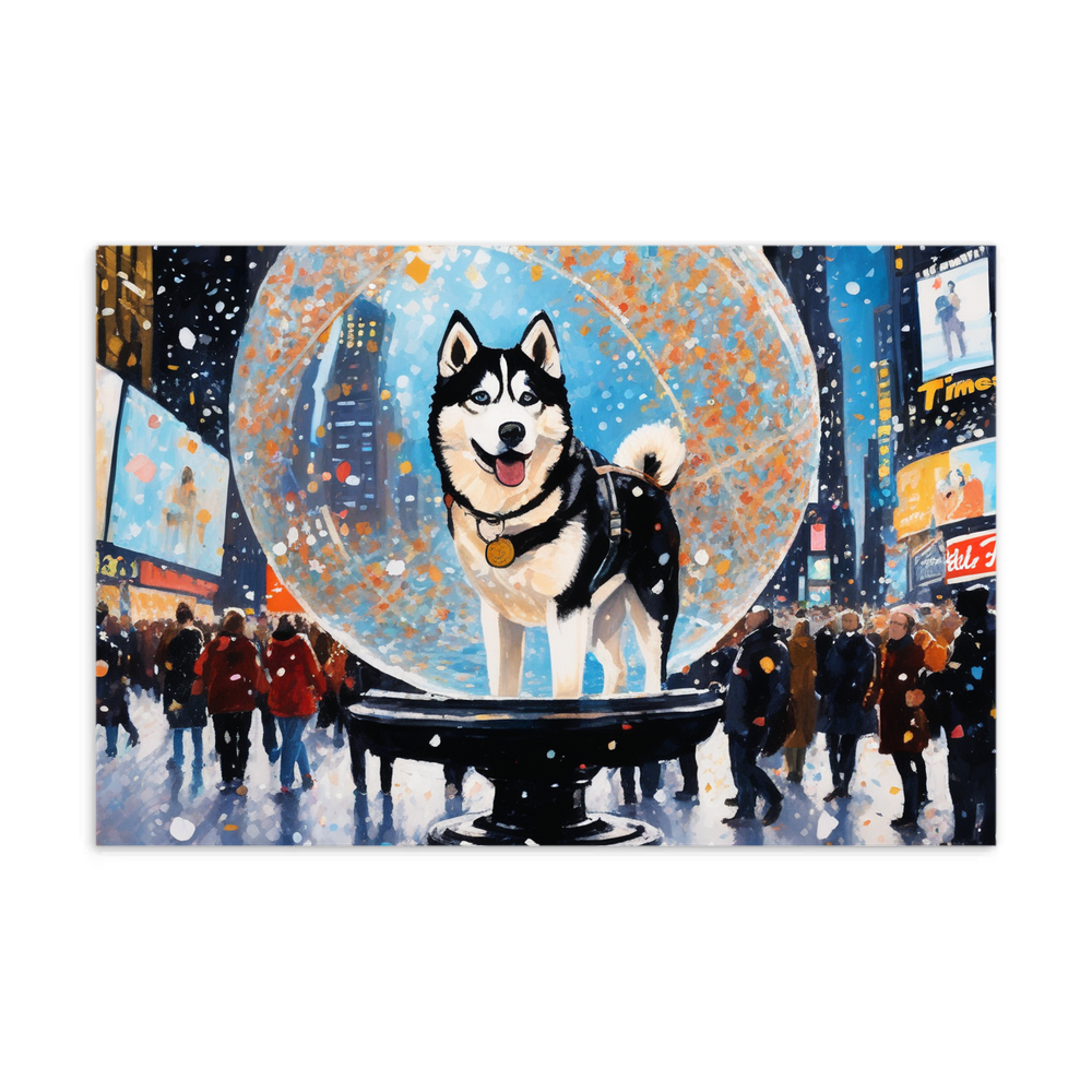 PugMug Custom Siberian Husky Postcard