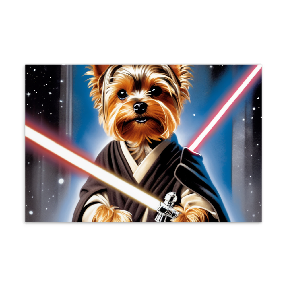 PugMug Custom Yorkshire Terrier Postcard