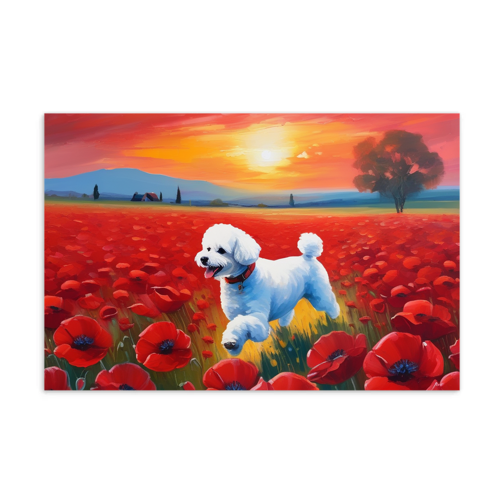 PugMug Custom Bichons Frise Postcard