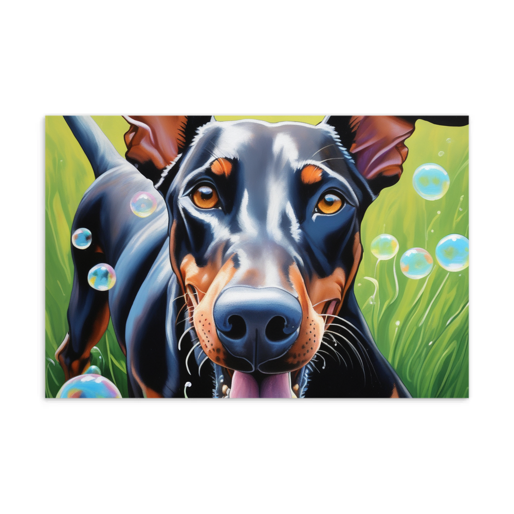 PugMug Custom Doberman Pinscher Postcard