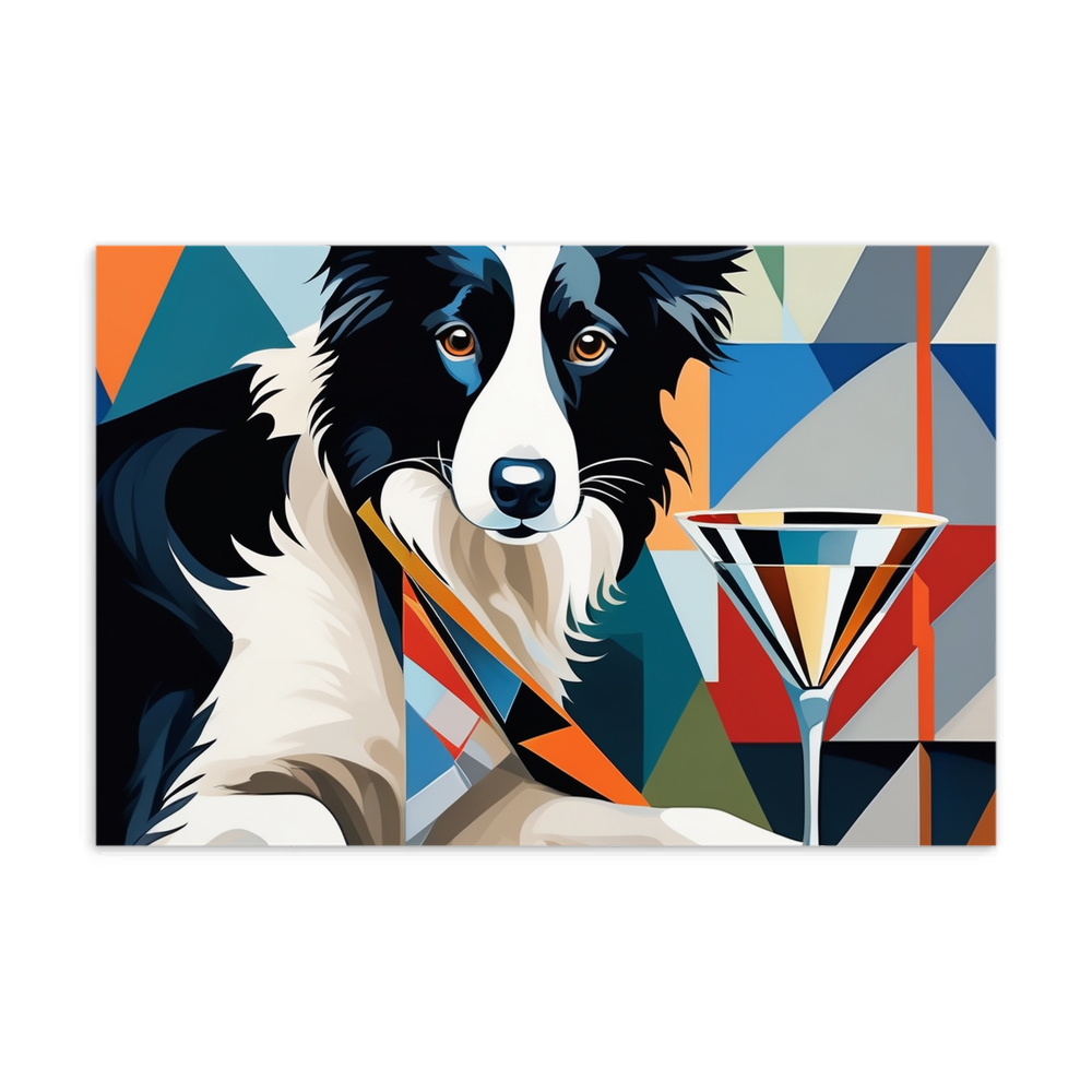PugMug Custom Border Collie Postcard