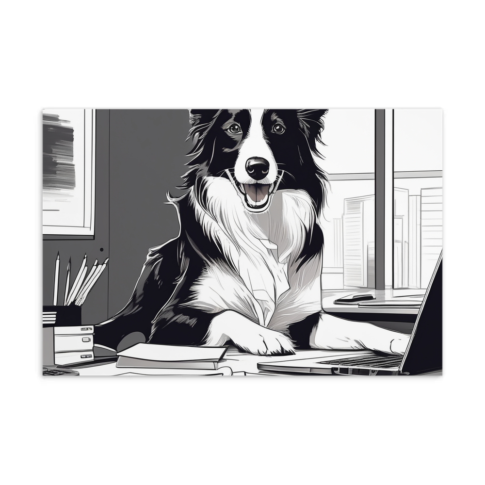 PugMug Custom Border Collie Postcard