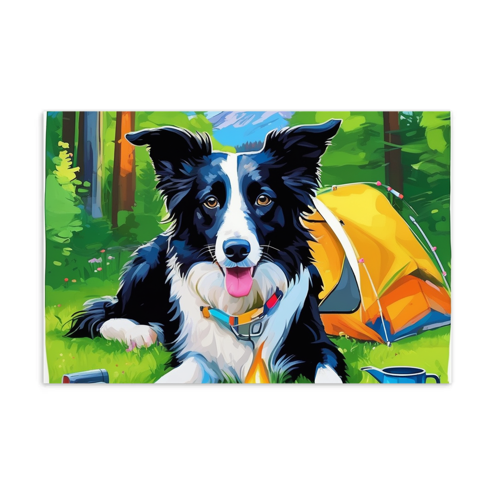 PugMug Custom Border Collie Postcard