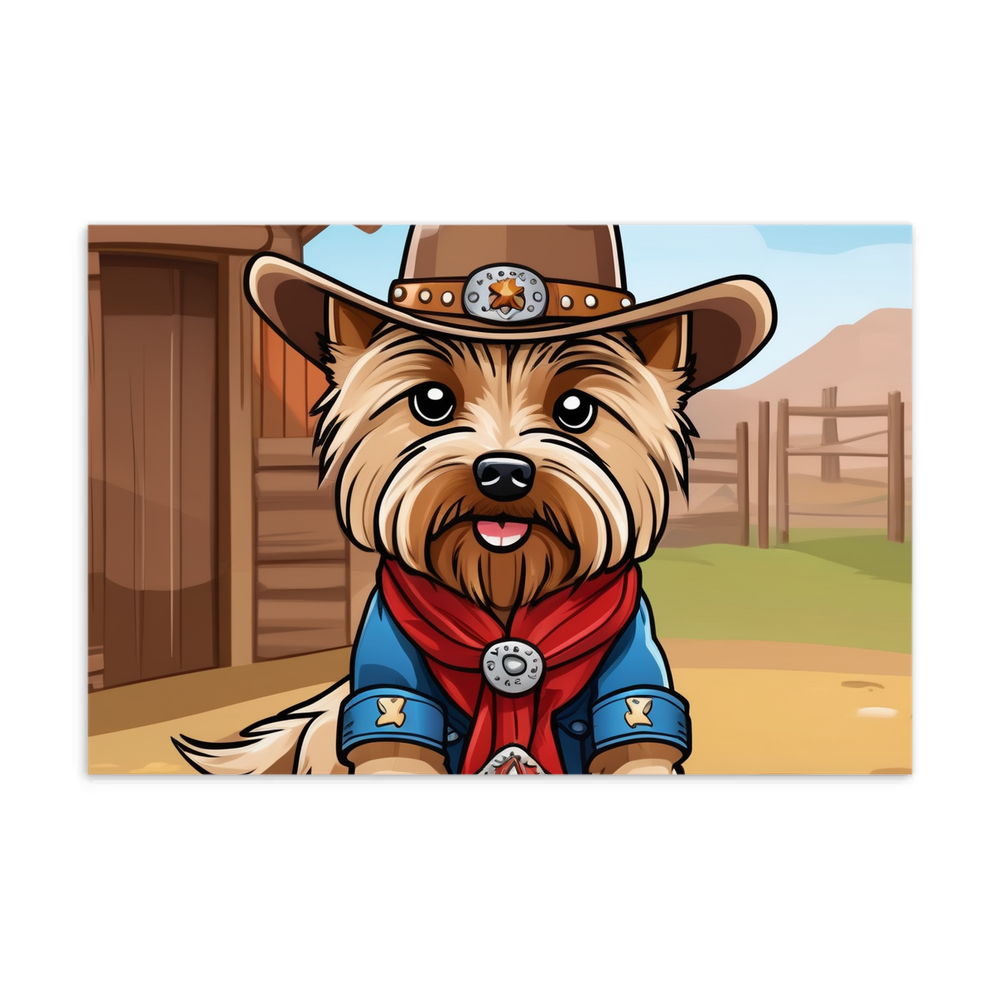 PugMug Custom Cairn Terrier Postcard