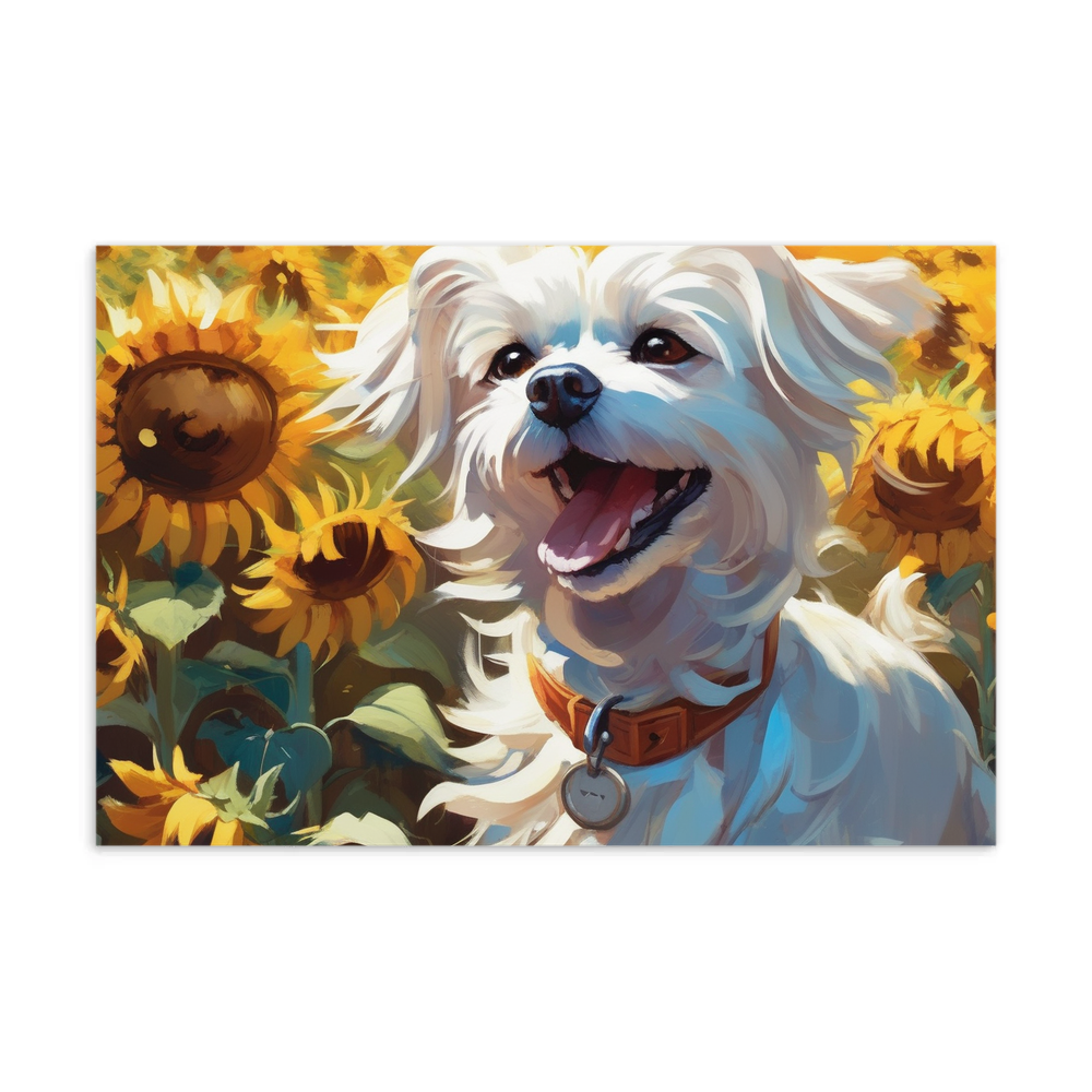 PugMug Custom Maltese Dog Postcard