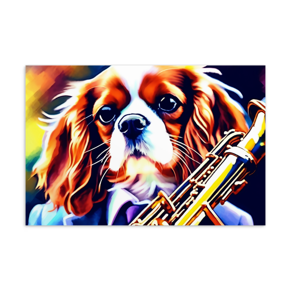 PugMug Custom Cavalier King Charles Spaniel Postcard