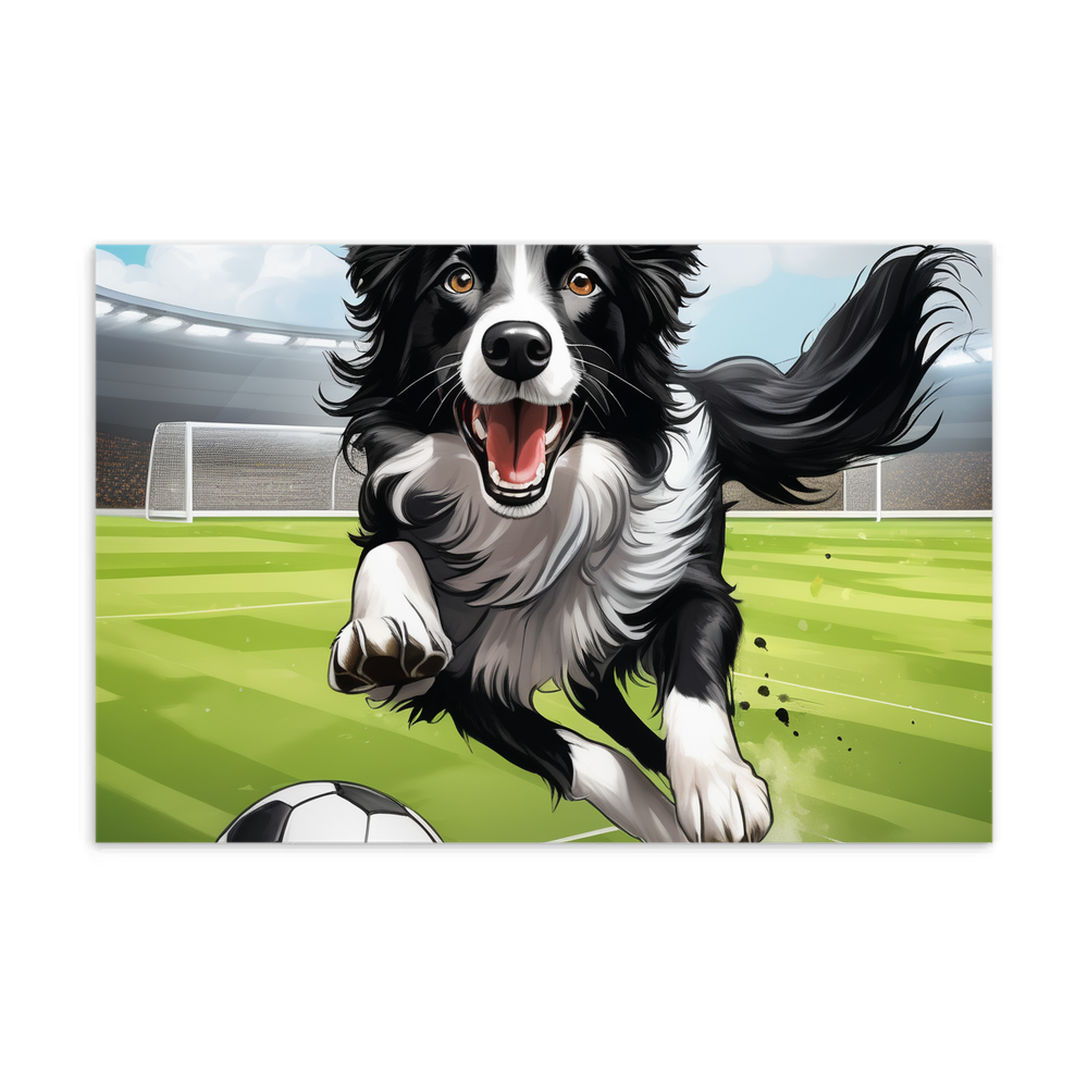 PugMug Custom Border Collie Postcard