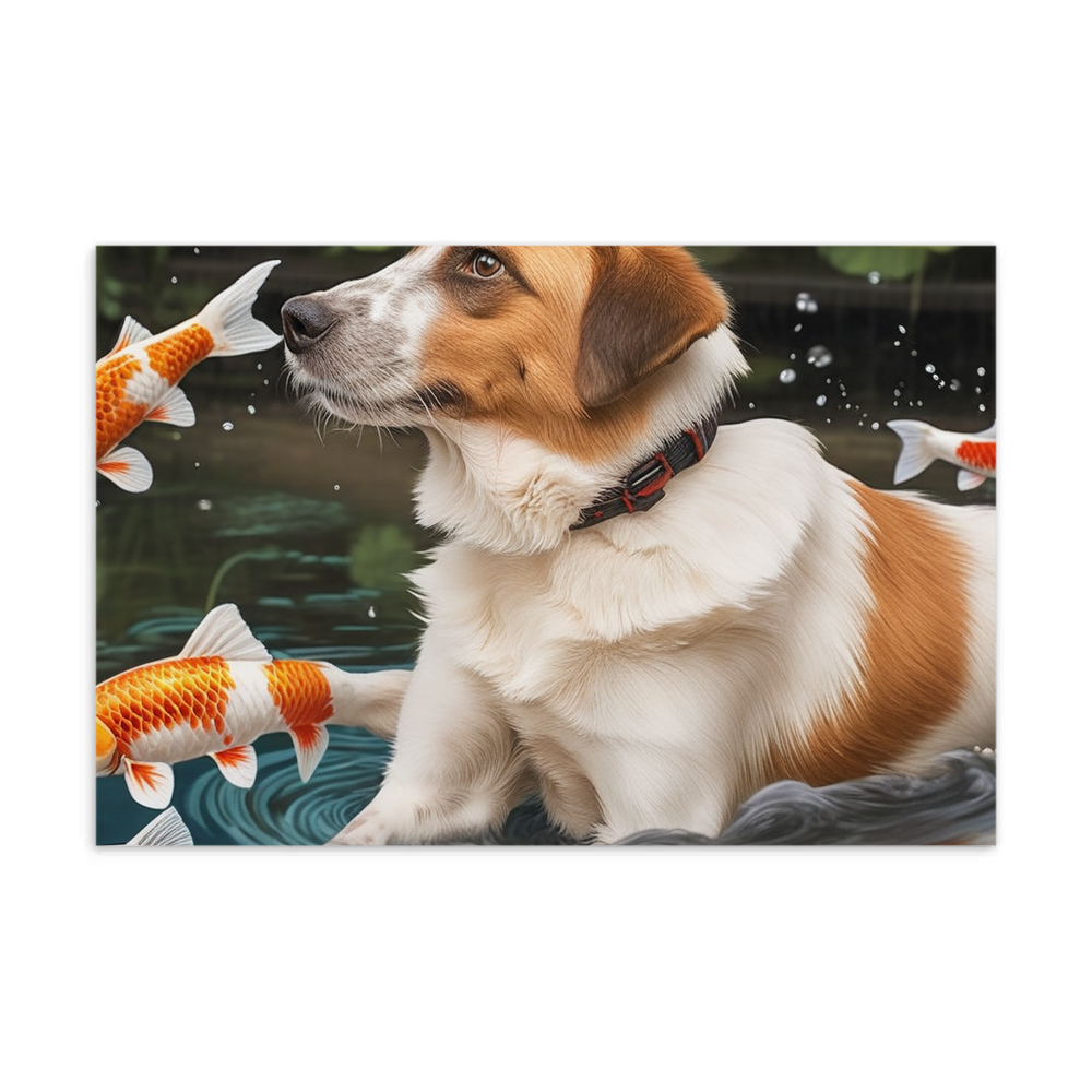 PugMug Custom Hazim Postcard