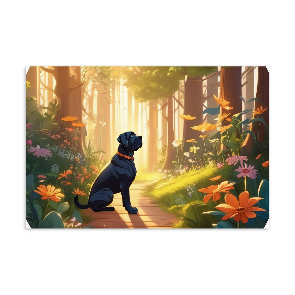 PugMug Custom Mastiff Postcard