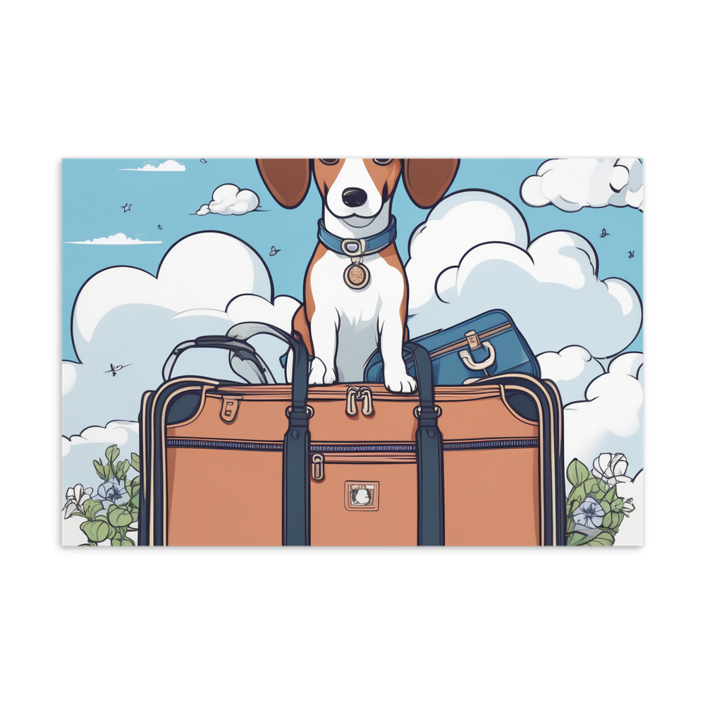 PugMug Custom Brittany Dog Postcard