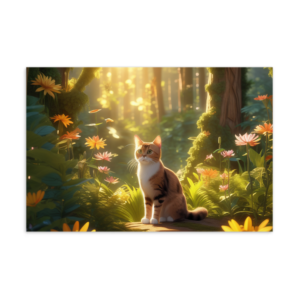 PugMug Custom Tabby Exotic Cat Postcard