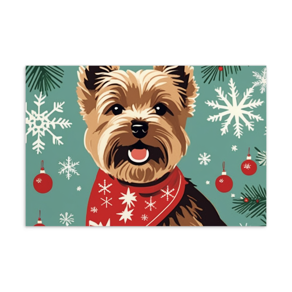PugMug Custom Cairn Terrier Postcard