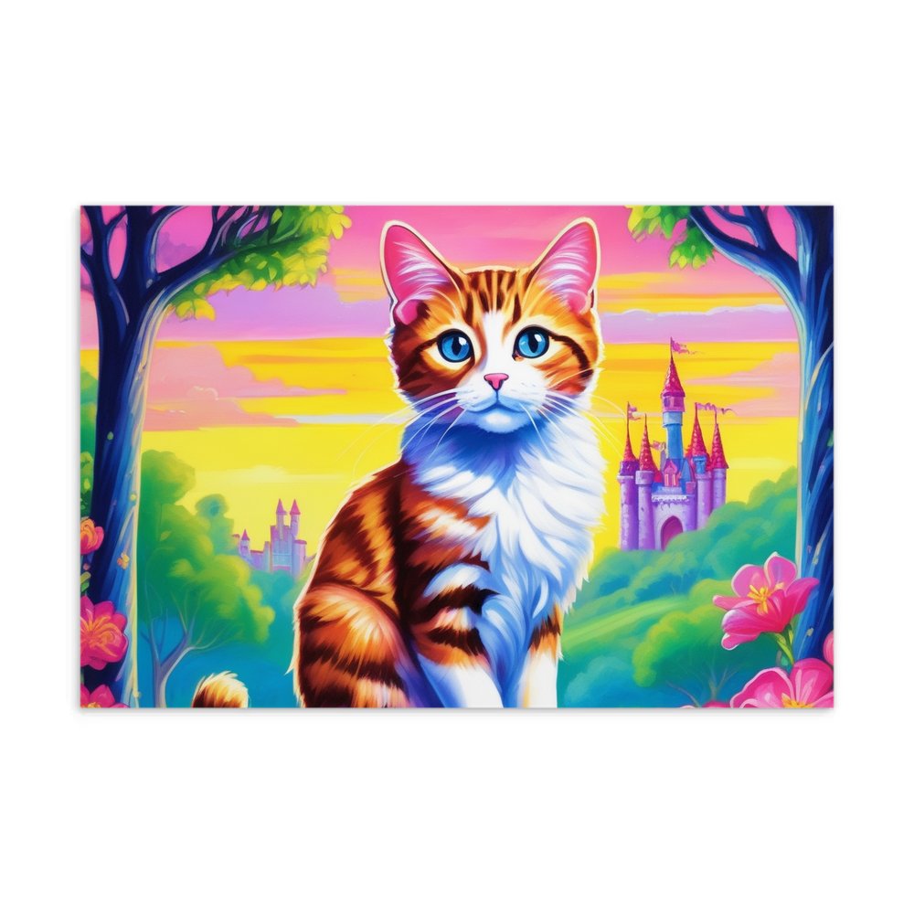 PugMug Custom Tabby Companion Cat Postcard