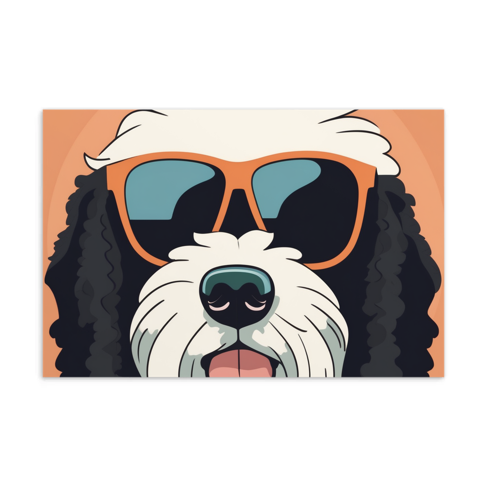 PugMug Custom Portuguese Water Dog Postcard
