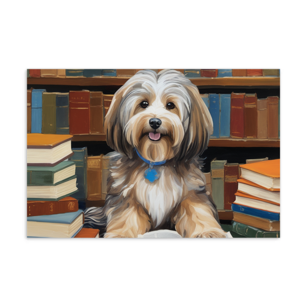 PugMug Custom Tan Havanese Dog Postcard