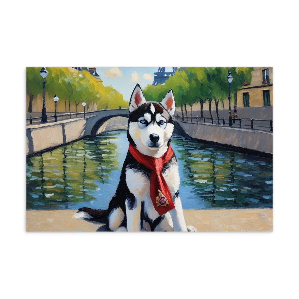 PugMug Custom Siberian Husky Postcard