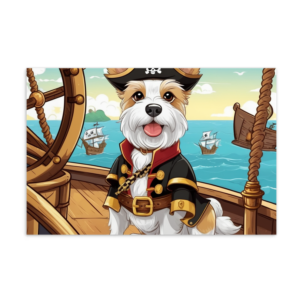 PugMug Custom Luna Postcard