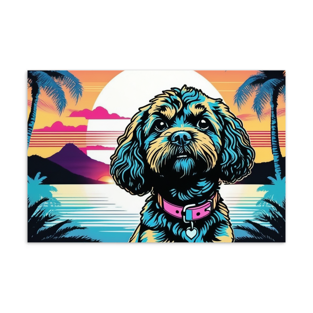 PugMug Custom Lily Postcard