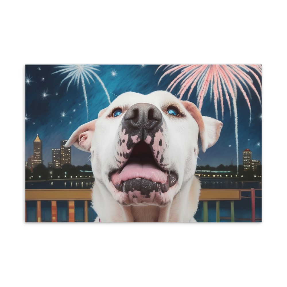 PugMug Custom Melody Postcard