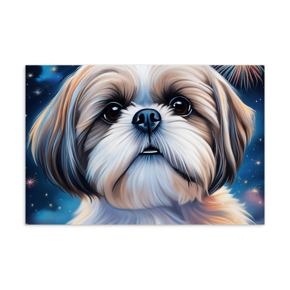 PugMug Custom Shih Tzu Postcard