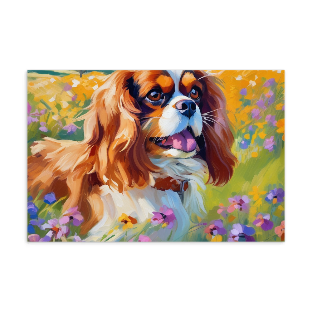 PugMug Custom Cavalier King Charles Spaniel Postcard
