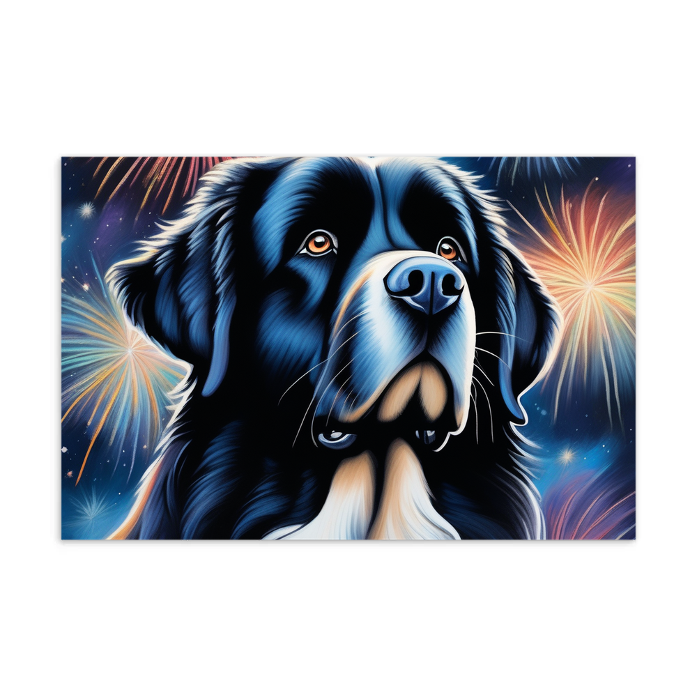 PugMug Custom Newfoundland Postcard