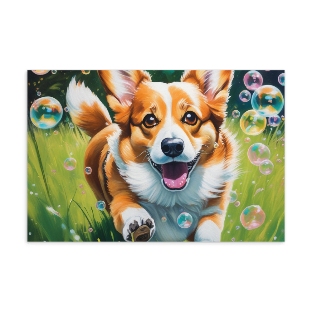 PugMug Custom Pembroke Welsh Corgi Postcard