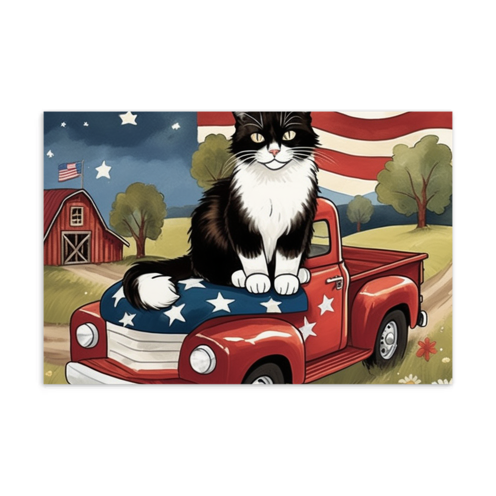 PugMug Custom Peerie Postcard