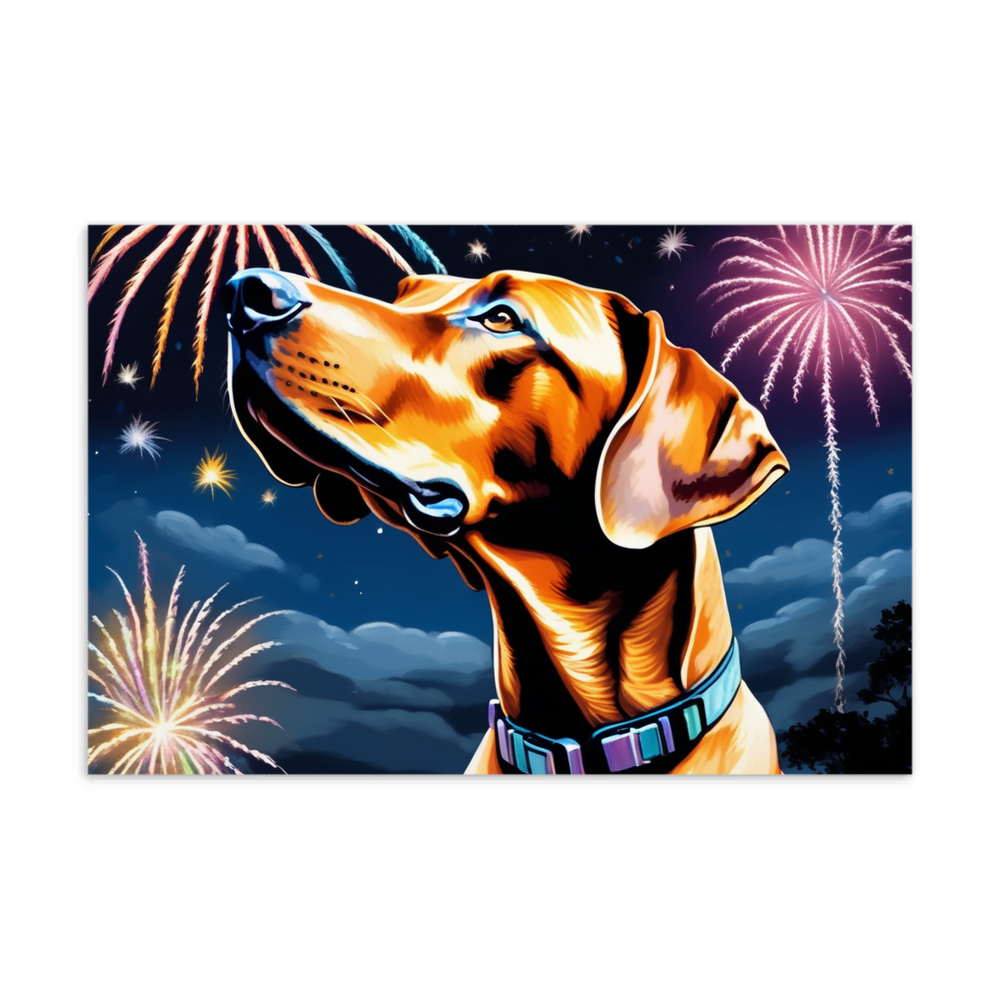 PugMug Custom Rhodesian Ridgeback Postcard