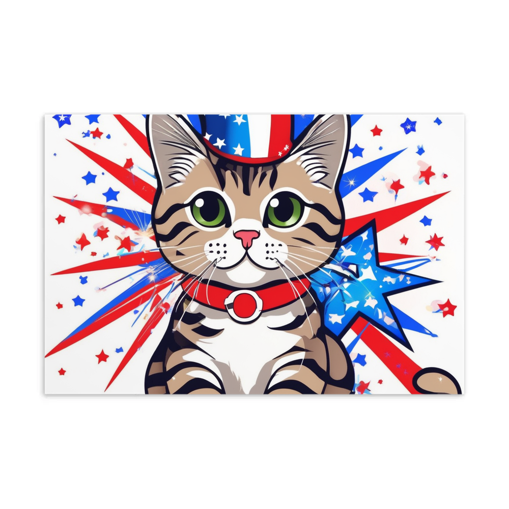 PugMug Custom Tabby Scottish Fold Cat Postcard