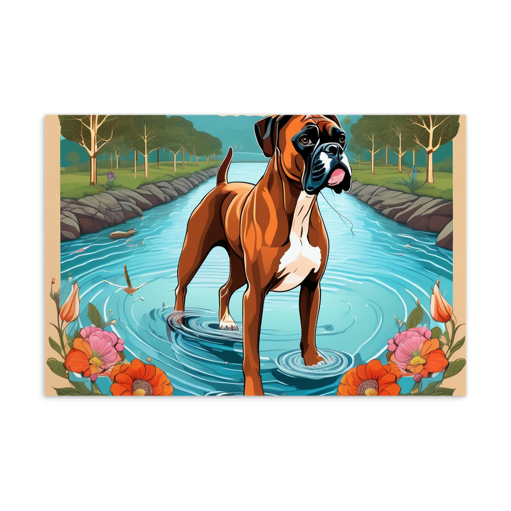 PugMug Custom Pet Postcard