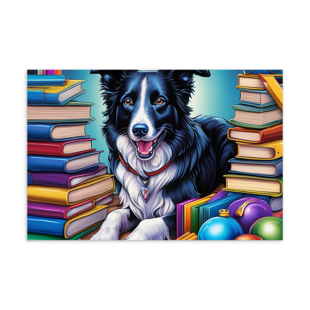 PugMug Custom Border Collie Postcard