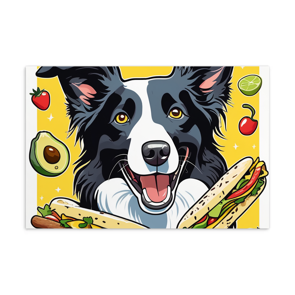 PugMug Custom Border Collie Postcard
