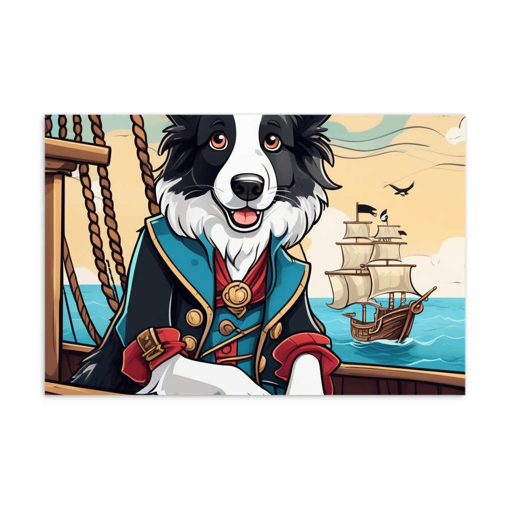 PugMug Custom Border Collie Postcard
