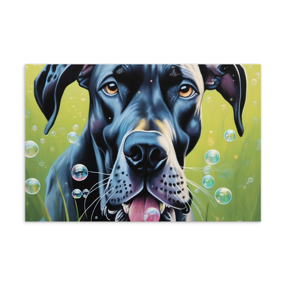 PugMug Custom Great Dane Postcard