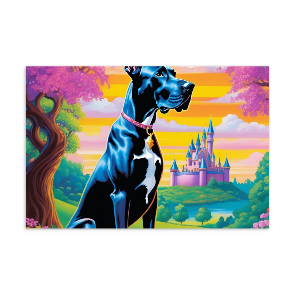 PugMug Custom Great Dane Postcard