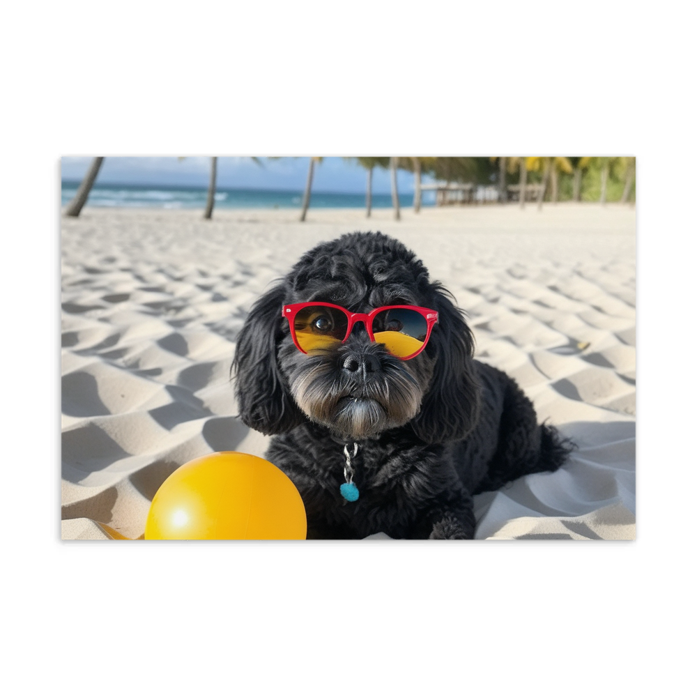 PugMug Custom Lily Postcard