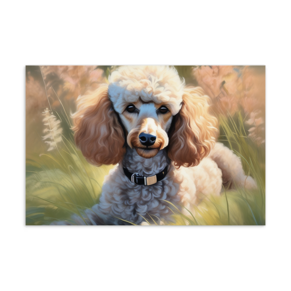 PugMug Custom Tan Poodle Postcard