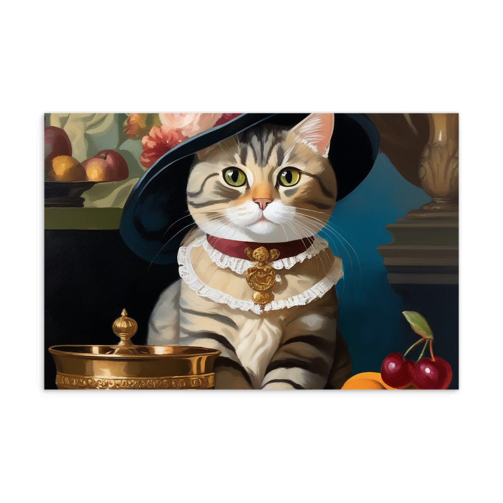 PugMug Custom Tabby British Shorthair Cat Postcard