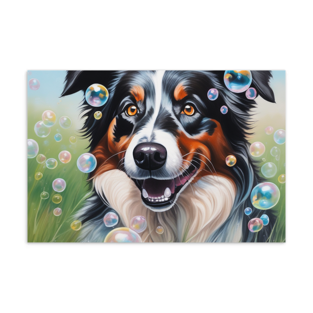 PugMug Custom Australian Shepherd Dog Postcard