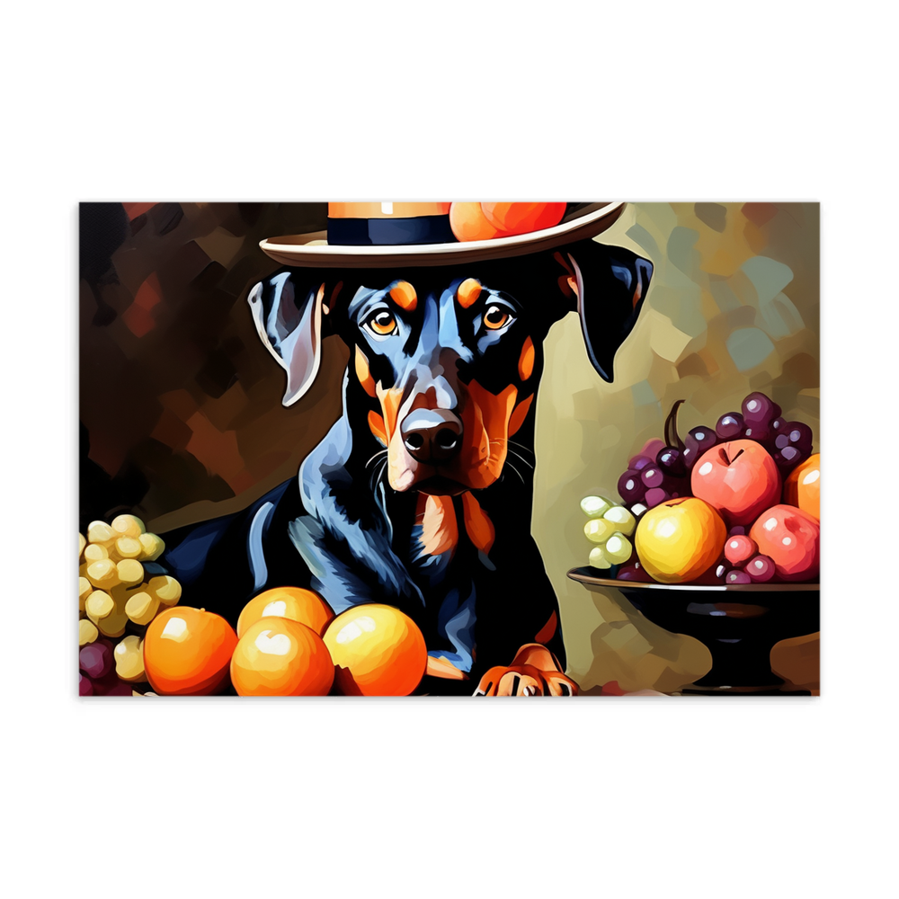 PugMug Custom Doberman Pinscher Postcard
