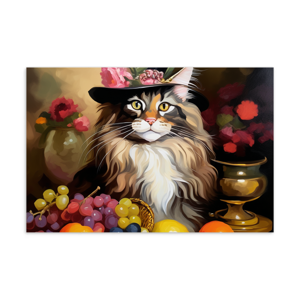 PugMug Custom Tabby Maine Coon Cat Postcard