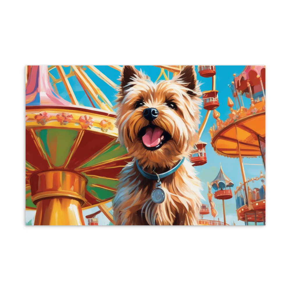 PugMug Custom Cairn Terrier Postcard