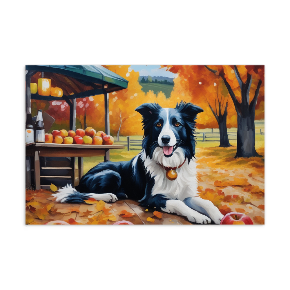 PugMug Custom Border Collie Postcard